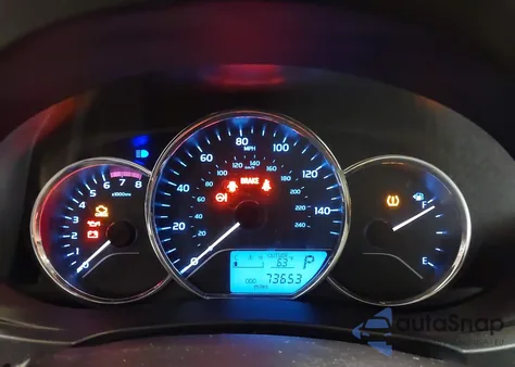 2016 Toyota Corolla Le из США, поврежденный, VIN 2T1BURHEXGC712095